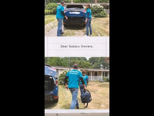 Get a Subaru. Send some love.