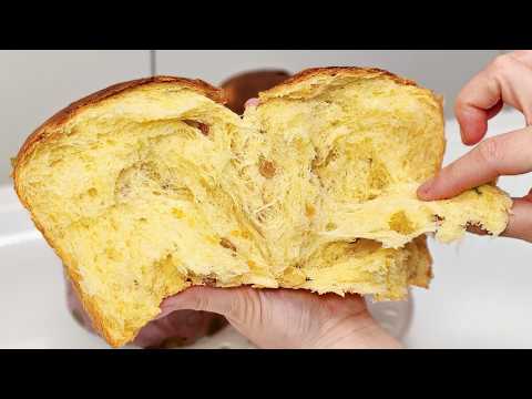 A WHOLE MONTH LIKE FLUFF! With CREAM from ORDINARY FLOUR! Panettone with OVERNIGHT Dough✅️ A prov...