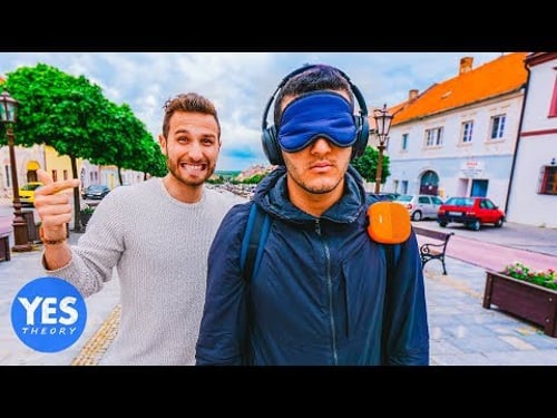 Dropped Blindfolded in a New Country with No Money!!