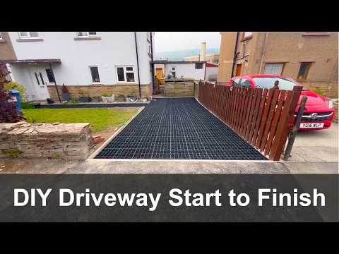 DIY Gravel Grid Driveway – Full Build in Under 12 Minutes + Cost Breakdown