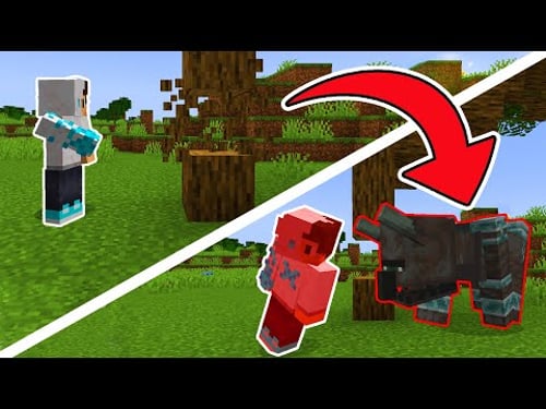 Every time you break a block, a RANDOM mob spawns...