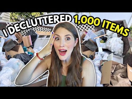 I Decluttered 1,000 Things in 7 Days... and WOW š«£