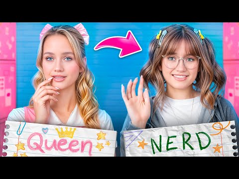 Geeky Girl Is Secretly College Queen! I Fell In Love With a Nerd