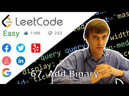 LeetCode 67. Add Binary Solution Explained - Java