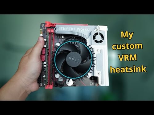 I built an ITX PC from e-waste ???