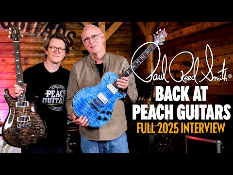 Paul Reed Smith Returns to Peach Guitars! (Full Interview)