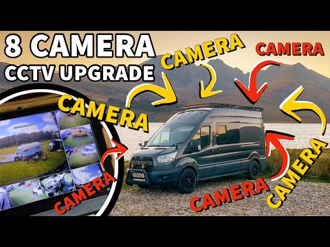 BIG SECURITY CCTV UPGRADE, FEEL SAFE in your Campervan!