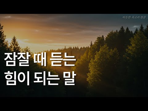 잠잘 때 듣는 힘이 되는 말들ㅣ매일의 태도ㅣ책 읽어주는 남자ㅣ김유영 에세이ㅣ오디오북 ASMR