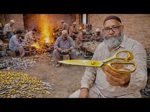 Incredible Scissors Making process | From Raw Materials to Finished Tool