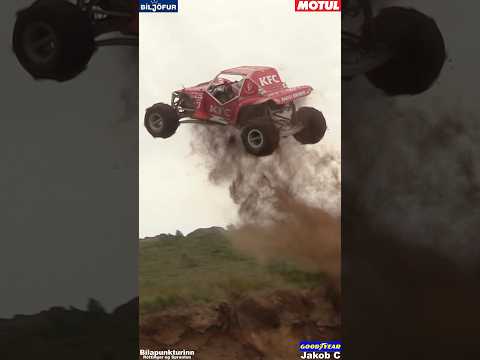 THOR jumping😮🏁Formula Offroad Iceland🇮🇸 #4x4offroad #motorsport #hillclimbracing #offroad