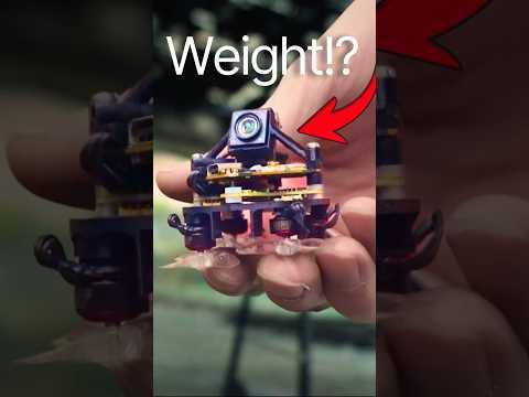 How much does my smallest 4K FPV drone weigh? #drone #fpv #3dprinting