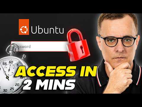 RESET your Forgotten Linux (Ubuntu) Password in 2 minutes