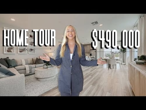 New Construction Home Tour in Skye Canyon Las Vegas