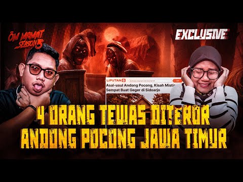 DESA PENUH POCONG : GEMPAR MUNCULNYA ANDONG POCONG & LAMPOR DI JAWA TIMUR #OMMAMAT