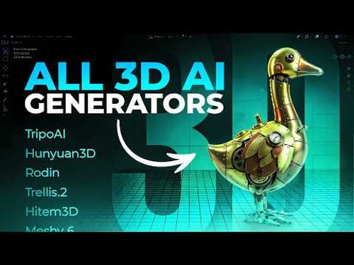 I Tested Every 3D AI Generator, Hereβs What You Need To Know