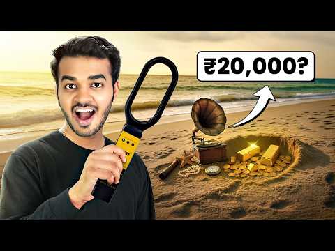I Scanned a Beach to Find Gold!