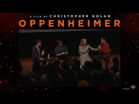 Oppenheimer FYC Panel | Cillian Murphy, Emily Blunt & Robert Downey Jr