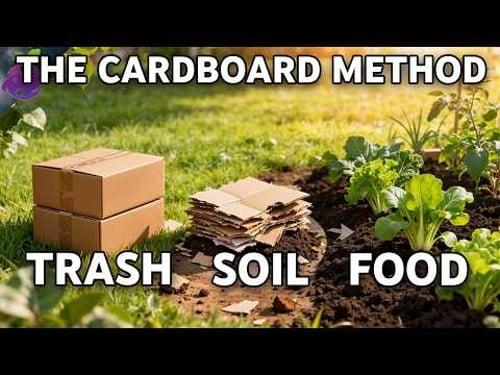Gardeners Are Secretly Using Cardboard to Grow 40% More Food