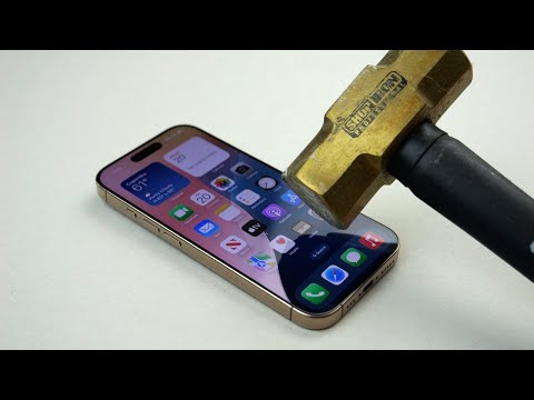 iPhone 16 Pro Hammer & Knife Scratch Test!