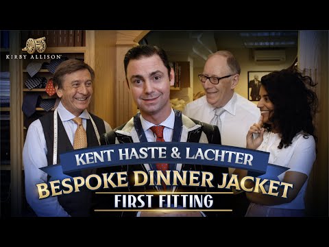 Bespoke Adventure in London | First Fitting of my New Tuxedo from Kent Haste & Lachter | Black Tie