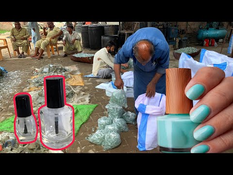 Turning Waste Glass Bottles into Luxury Perfume Bottles | Women’s Nail Polish Bottles