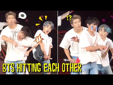 BTS Hitting Each Other (Funny Moments)