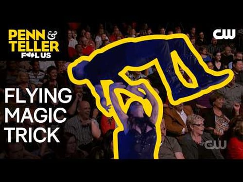 Magician Performs Flying Magic Trick Illusion | Penn & Teller: Fool Us | The CW