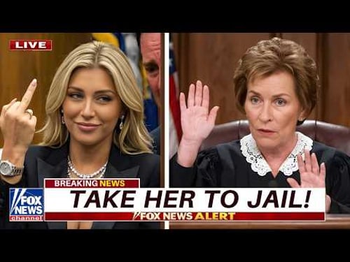 Arrogant Millionaire CEO's Daughter Mocks Judge Judy, Gets Maximum Sentence INSTANTLY