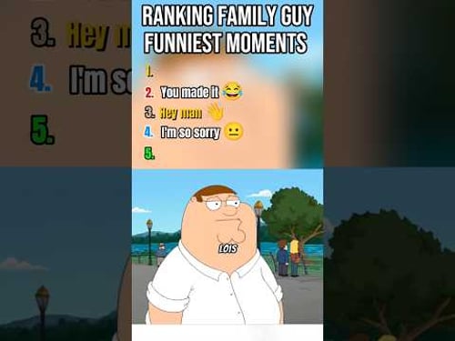 Ranking Top 5 Funniest Family Guy moments #familyguy #shorts #viralshorts