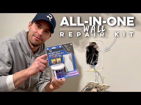 Wall Repair Kit With Everything You'll Need (DAP Patch Kit)