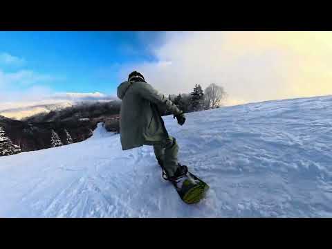 志賀高原燒額山日落 - 20251218