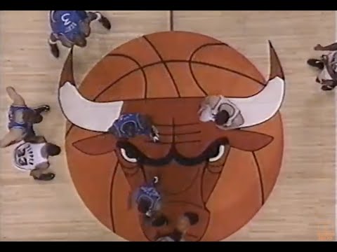 1996 - Bulls vs Magic - Game 2 - Michael Jordan Pippen Rodman Shaq Penny