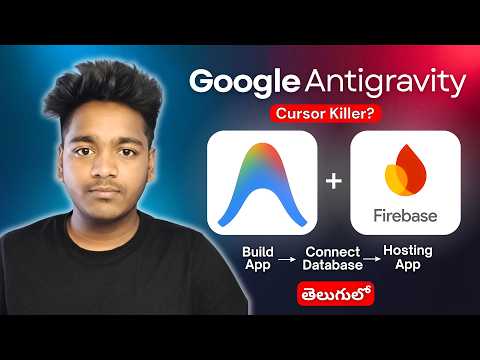 I Built a Full App Using Google Antigravity (NO CODING Needed!) | Telugu Tutorial #aiintelugu