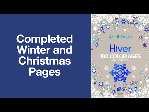 Completed Christmas and Winter Pages