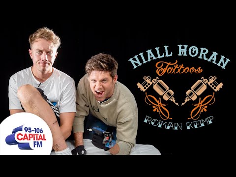Niall Horan Tattoos 'Nice To Melt Ya' On Roman Kemp's Leg đ | Capital