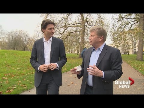 A walk in the park with Justin Trudeau