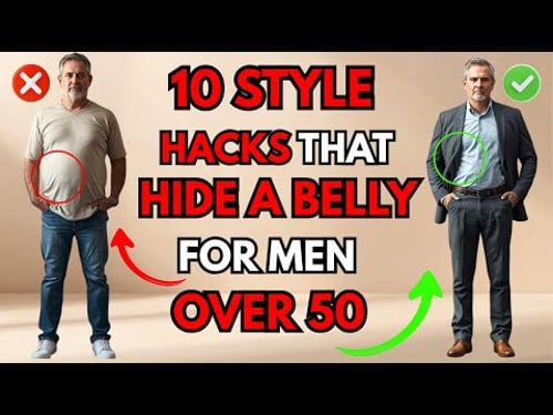 10 Style Hacks That Hide a Belly Instantly (Men Over 50)