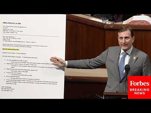 BREAKING: Goldman Unveils Unredacted File That 'Disputes Everything' Trump 'Has Said' About Epstein