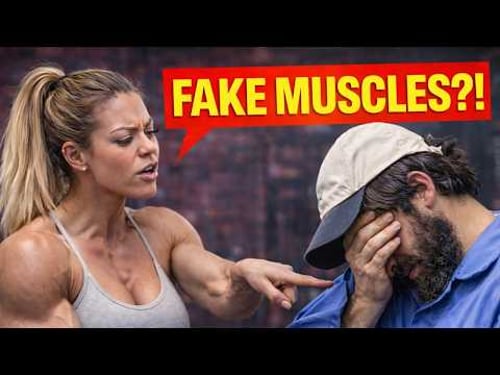 “She Said My Muscles Are Fake… So I Proved Her Wrong!”