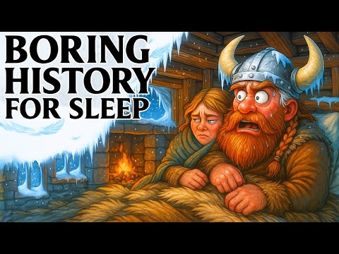 How Did Vikings Sleep Without Freezing? 🛏️ Longhouse Secrets | Relaxing History for Sleep (2 Hours)