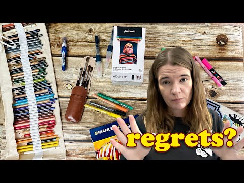 Art Supplies I Actually Use… and the Ones I Don’t