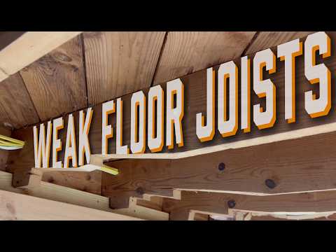 Repairing Damaged Floor Joists