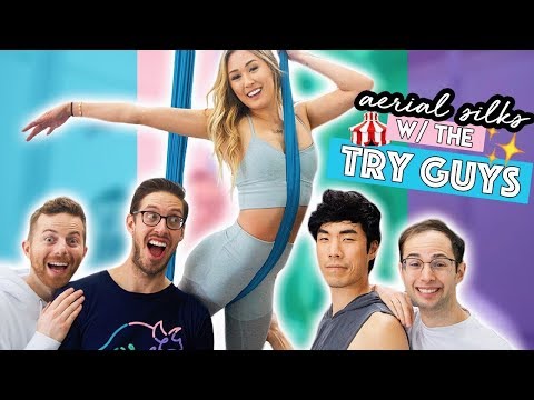 Trying Aerial Silks With The Try Guys