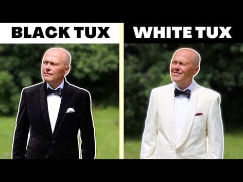 BLACK TIE OR WHITE TUXEDO | HOW TO MAKE YOUR CHOICE