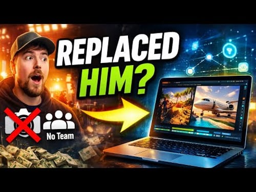 I Rebuilt a Billion-Dollar YouTube Channel Using Only AI (No Camera, No Team)