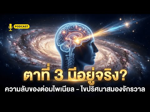 ตาที่ 3 มีอยู่จริงในสมองมนุษย์? | ความจริงเกี่ยวกับต่อมไพเนียล - ไขปริศนาจักรวาล