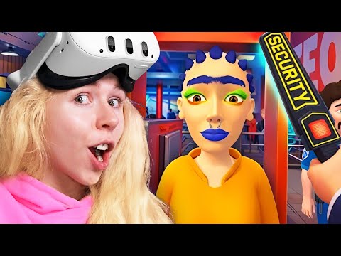 ich ARBEITE 24 STUNDEN in der FLUGHAFEN SECURITY und ES WAR EIN FEHLER... (VR)