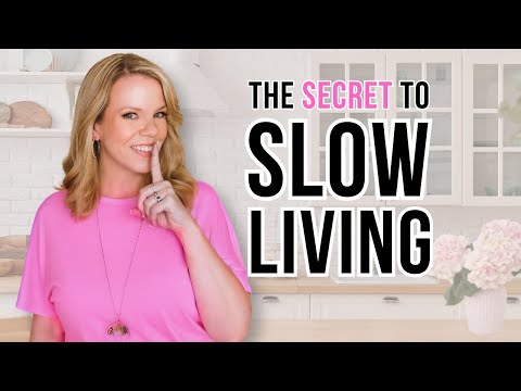 Have you heard of “slow living”?