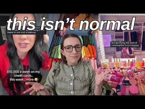 spending 10k a WEEK on credit cards isn't normal