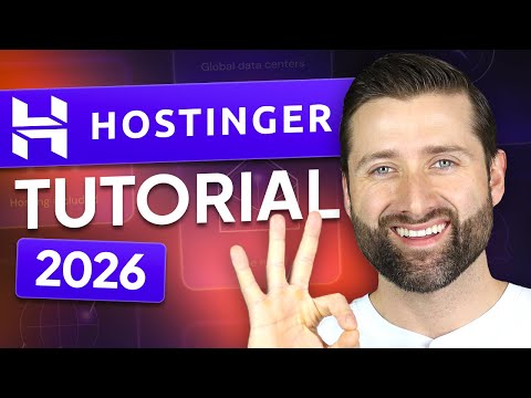Hostinger tutorial 2026 | Build and host your website with ease!